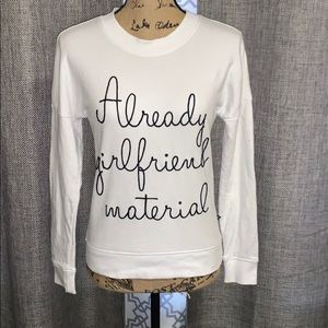 COPY - ASOS  "Already Girlfriend Material" Sweater